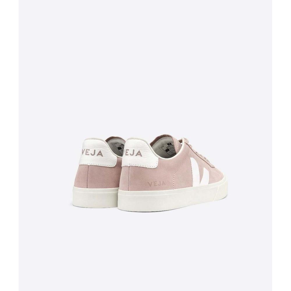 Veja CAMPO NUBUCK Women's Low Tops Sneakers Pink | NZ 599SGL